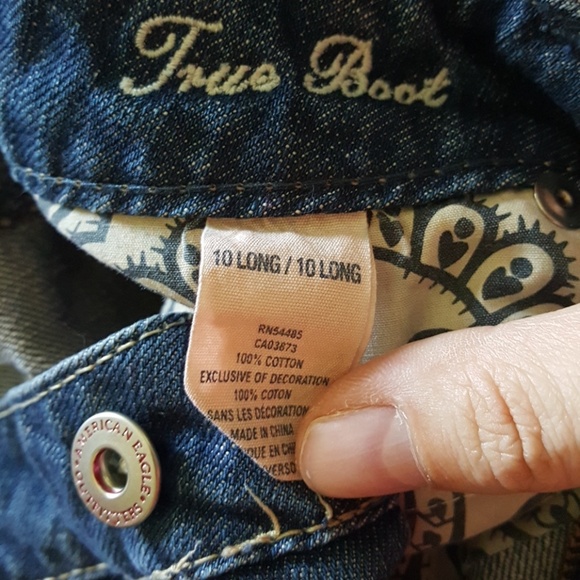 NWOT American Eagle True Boot Jeans - Picture 4 of 5